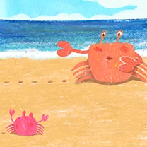 The Mother Crab and the Baby Crab