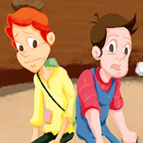 Two Friends and the Axe
