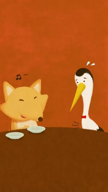 The Fox and the Stork